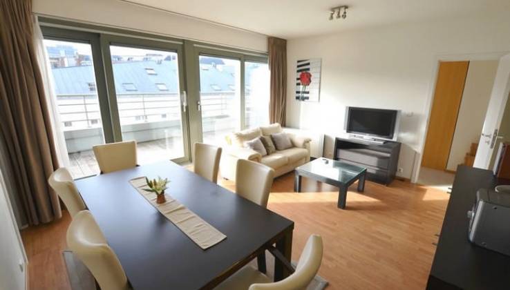 EUROPEAN PARLIAMENT:Excellent furnished apartment-2bdr-terrace