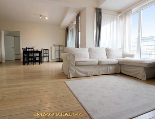 Ecole Européenne: magnifique appartement 86m², 2 ch, terrasse-parking