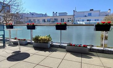 Bois de la Cambre: magnífico piso de 3 dormitorios con 2 terrazas y doble plaza de aparcamiento